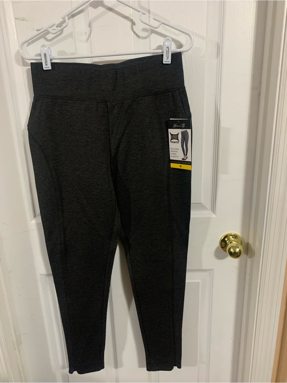 Sean John Charcoal Ponte Leggings